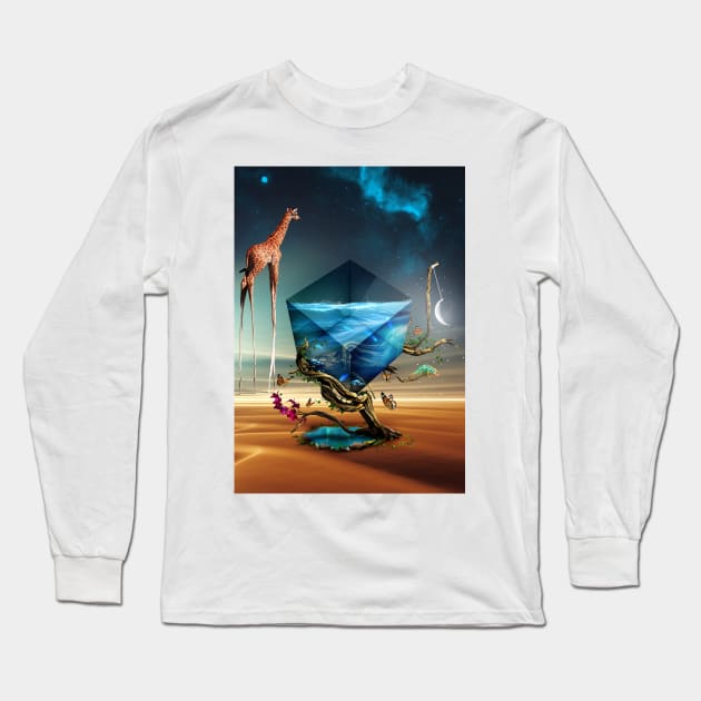 Oasis Long Sleeve T-Shirt by NakedMonkey